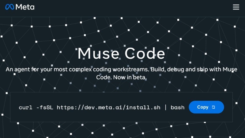 Meta推Muse Code殺進Claude Code、Codex戰場！價格便宜10倍，代價是？
