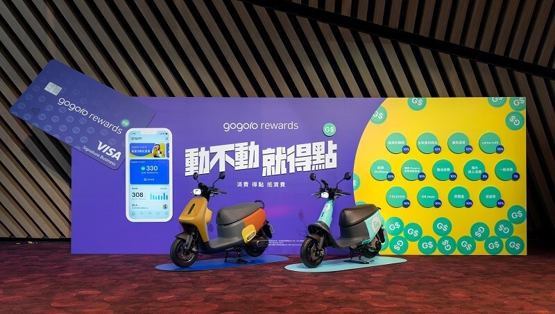 Gogoro Rewards點數獎勵計畫，     催生全新「移動隨經濟」