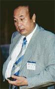 營建龍頭潘俊榮(見圖)上書李登輝,要求正視砂石風暴。 營建龍頭潘俊榮(見圖)上書李登輝,要求正視砂石風暴。