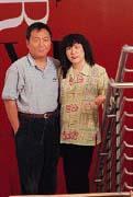 戴偉立(右)與周秀文(左)共同成立Marvell。 戴偉立(右)與周秀文(左)共同成立Marvell。