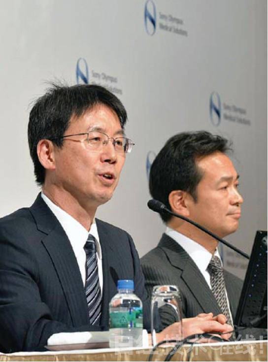 索尼奧林巴斯醫療解決方案的勝本徹社長對技術充滿自信