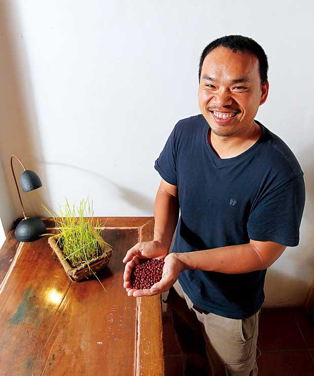 楊儒門認為，當紅豆內銷市場有穩定的量，就有誘因吸引更多農民活化休耕地。