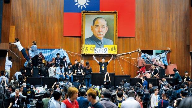 台灣 史上首次占領國會