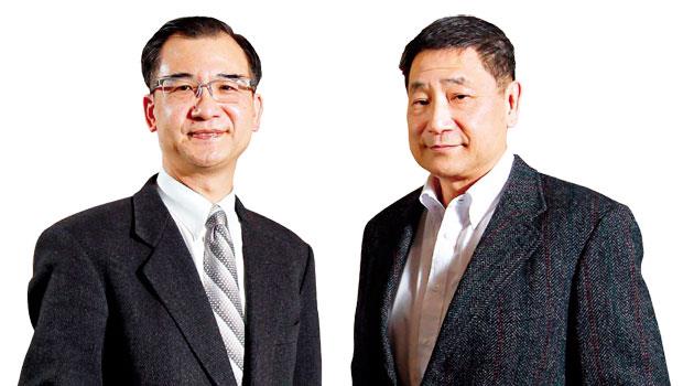 台灣大學會計系教授：劉順仁（左）、雲朗觀光集團執行長：張安平（右）