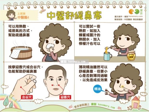 夜夜鼻塞睡不著 中醫舒緩鼻塞4撇步 還你順暢呼吸 健談 良醫健康網