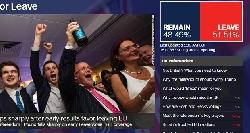 脫歐暫時領先！英國公投拉鋸，台灣時間08:45留歐：脫歐=48.5%：51.5%