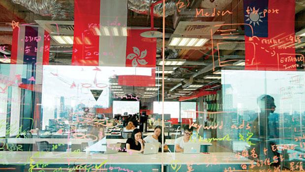 這是線上餐廳訂位平台Eztable 台北總部，最好的創業時代也伴隨著高風險，他們曾西進失敗，現轉往東南亞擴張，站穩一席之地。