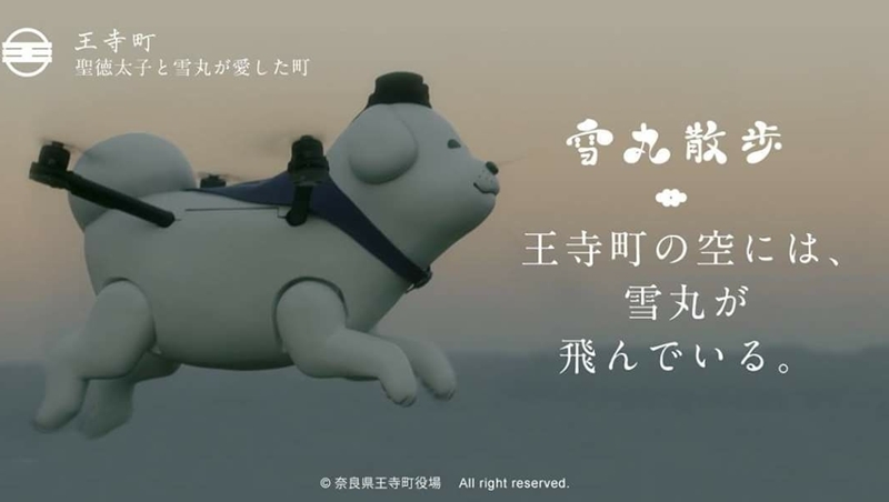 有影片！日本觀光新招，奈良推出超可愛萌寵「會飛的狗」來擔任觀光大使