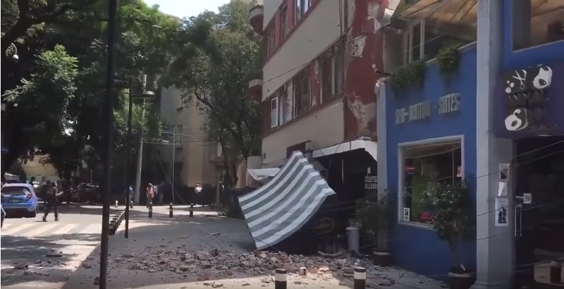 墨西哥發生規模7.1地震 近140人死