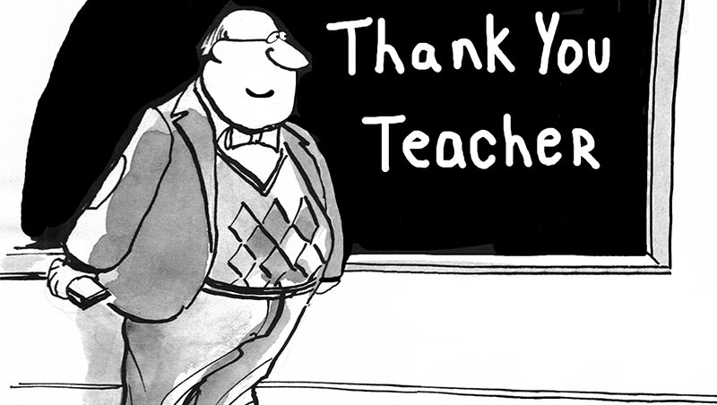 浮誇的感謝跟卡片，不如讓老師放一天假吧！教師並不神聖，但需要被尊重專業