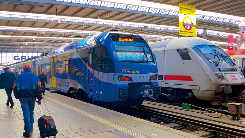 申根簽證實施後，歐洲各國間的鐵路交通更便捷，費用相對機票也更便宜了。
