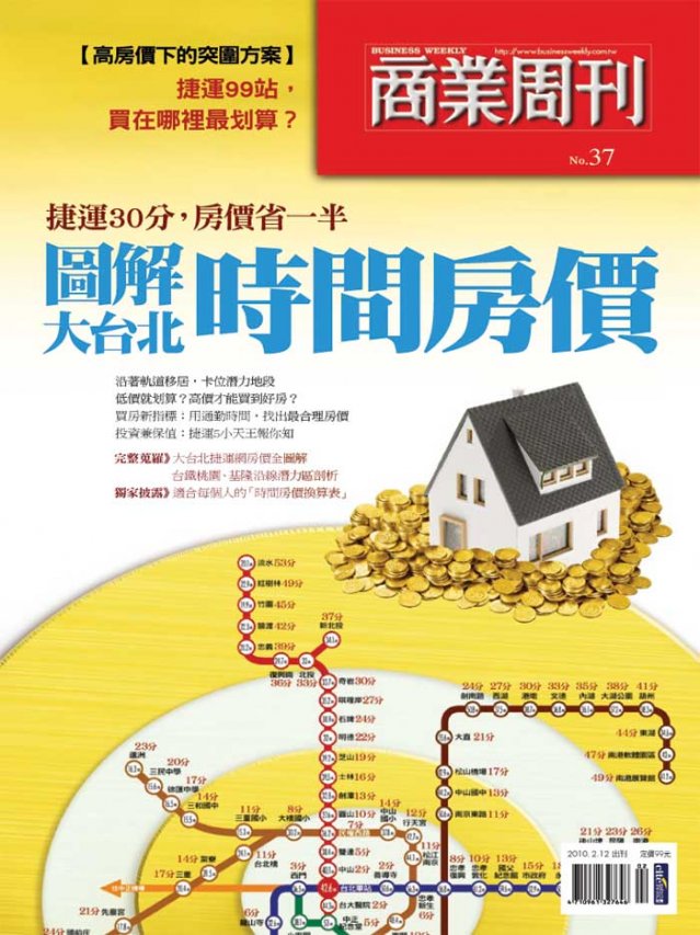 圖解大台北時間房價 圖解大台北時間房價